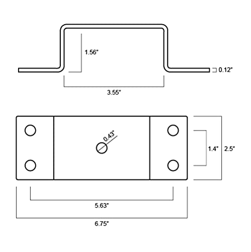 AA A.A Heavy Duty Bolt-On 2x4 Steel Stake Pockets for Trailer & Truck (10) - Image 4