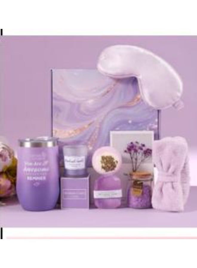 Birthday Valentine Gift Set Box Wedding Parties Spa Basket Personalized Scented Candles Gift Set for Women