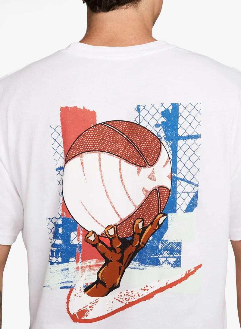Nike WHITE Lifestyle Asbury Hc T-Shirt for Men | Best Price UAE