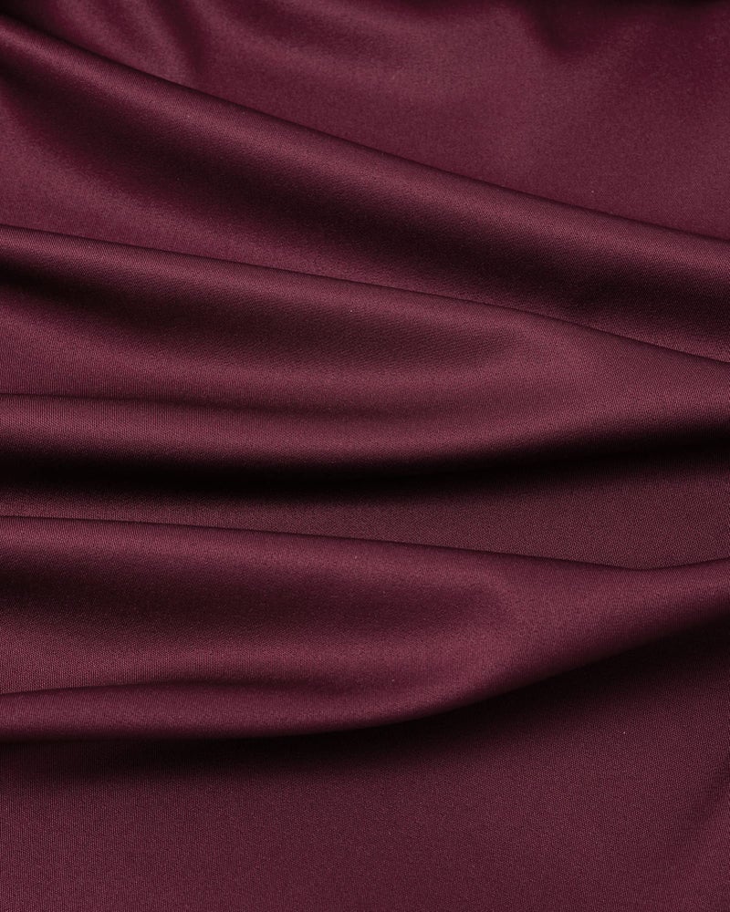 DEMEANOR Mens Dress Shirts Long Sleeve Dress Shirts for Men Slim Fit Button Down Shirts Big and Tall Button Up Shirts Burgundy Red - Image 5