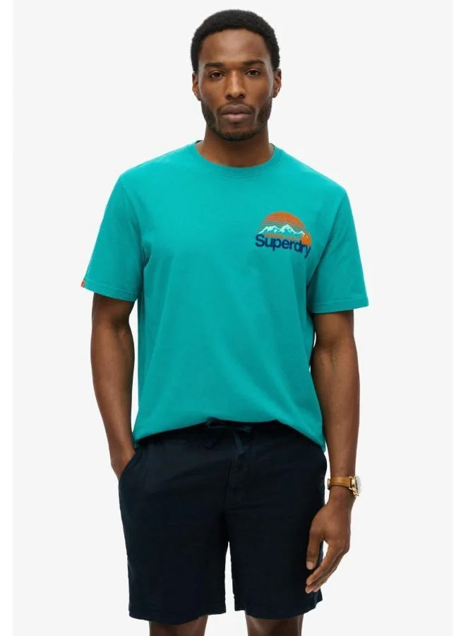 Superdry Cl Great Outdoors Chest Tee