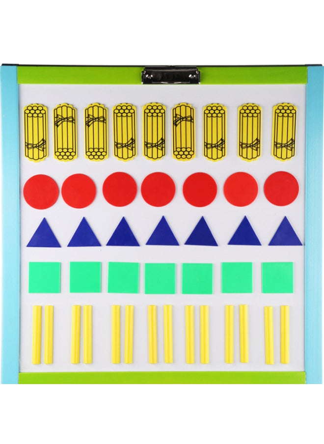 null - Magnetic Stick Teachers Use Math Arithmetic Teaching Aids Digital Stick Counter Primary School Counting Stick Counting First Grade-Color:Magnetic Learning Kit - Image 1
