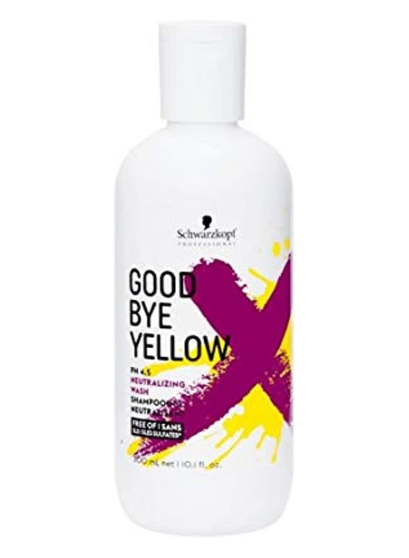 Schwarzkopf Professional Silver Goodbye Yellow Shampoo 300ml - Image 1