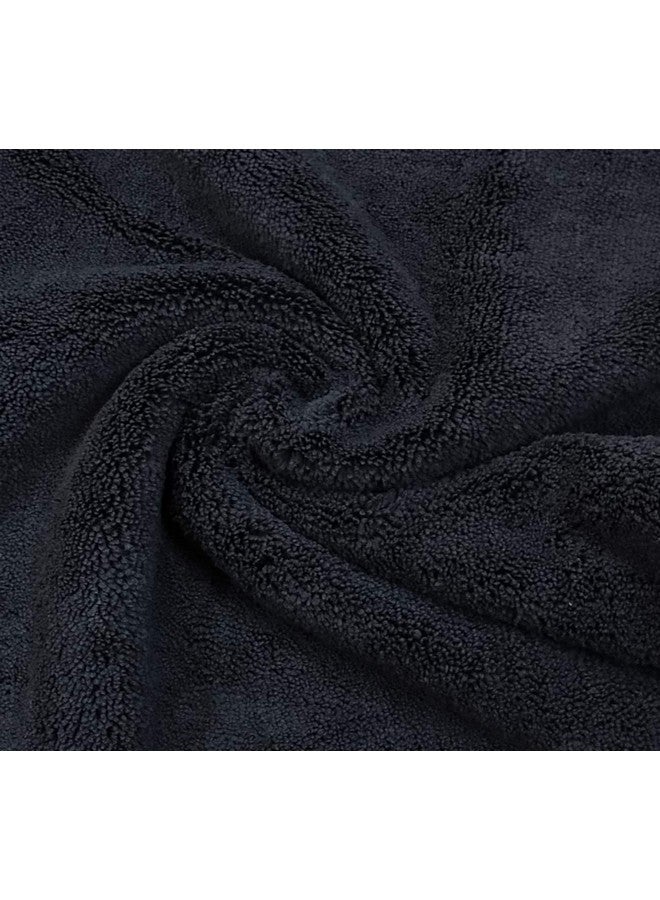 SOFTSPUN Microfiber High Loop Cleaning Cloths, 40x60 cms, 5 pcs, Towel Set, 380 GSM! (Multi-Color). Thick Lint & Streak-Free Multipurpose Cloths. - Image 2