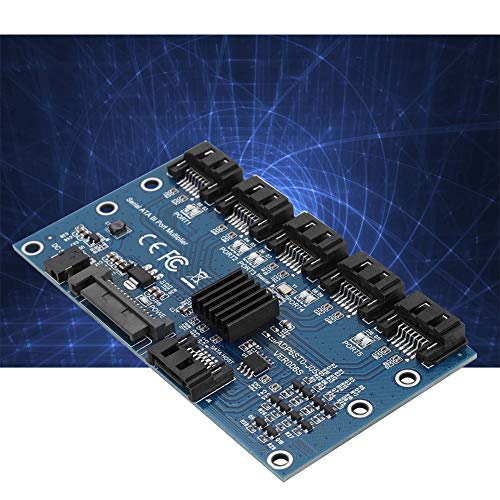 ZERONE SATA3.0 1 to 5 Hard Disks Adapter Converter, SATA 3.0 Motherboard 6Gbps Interface Multiplier Expansion Card Support JMICRON JMB575 - Image 5