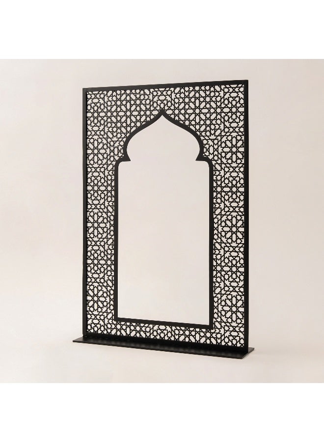 Homez زينة رمضان معدنية سوداء 40*10*58 سم - Image 2