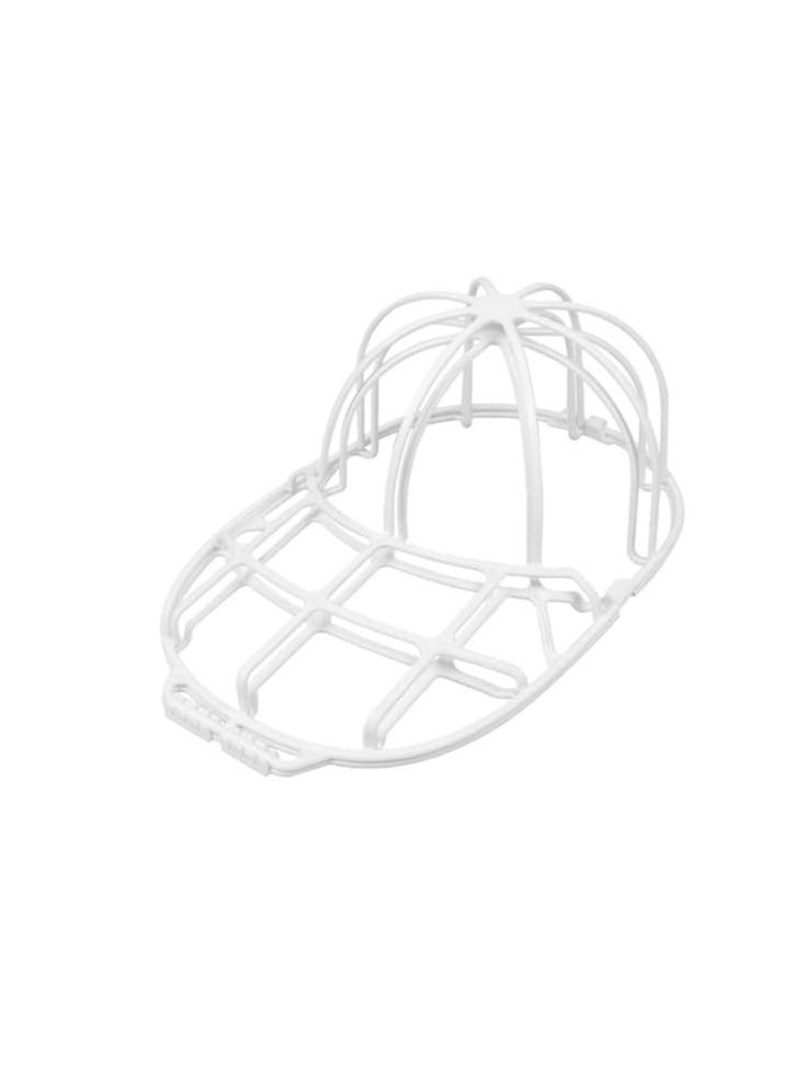Generic - Hat Cleaning Machine For Washing Machine Hat Cleaning Cage Baseball Cap Cleaning Cage Hat Cleaning Machine For Washing Machine Baseball Cap Cleaner/Cleaning Protector Baseball Cap Cleaning Rack (White - 1 Piece) - Image 1