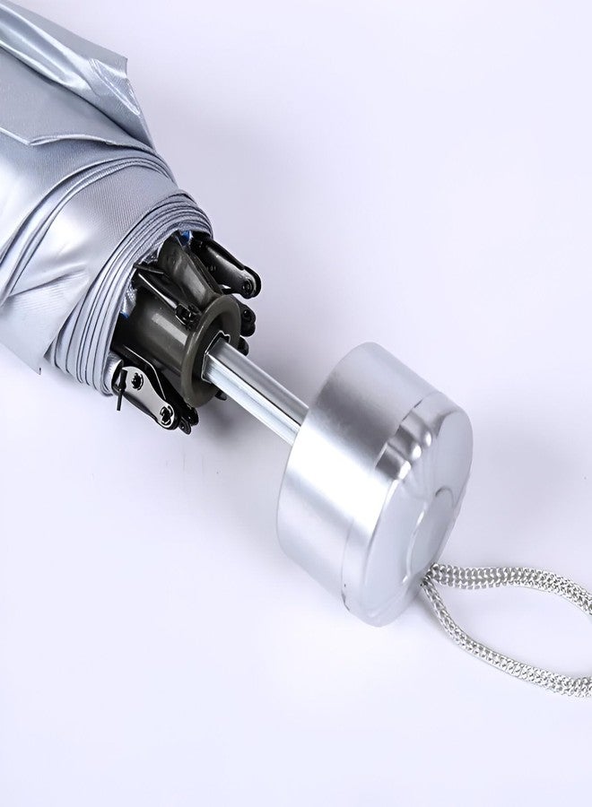 WILDMAKER Compact and Elegant Lightweight Folding Umbrella | Strong metal Frame, Waterproof Canopy |Travel-Friendly Design for Outdoor Use Ideal for Men & Women | (Violet-purple, Two-Fold-C) - Image 5