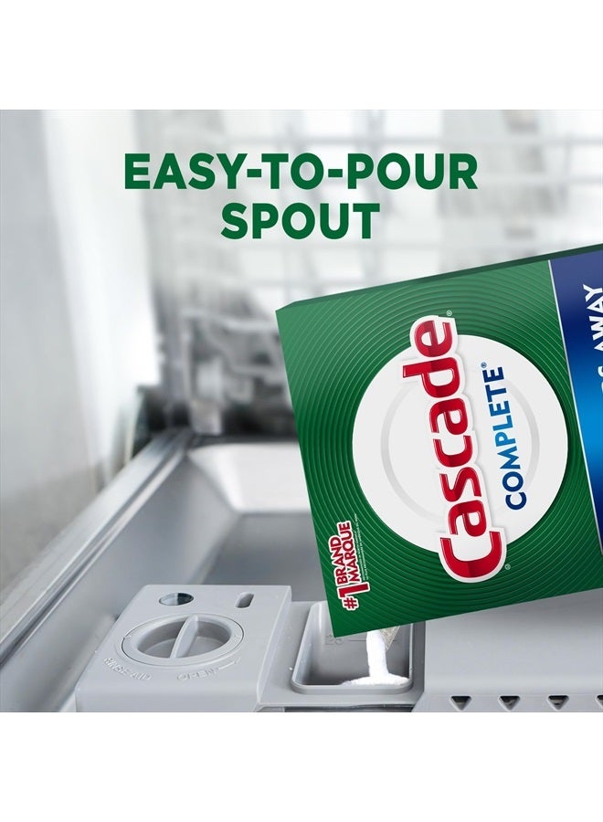 Cascade مسحوق غسالة الصحون الكامل، رائحة منعشة، 75 أونصة، أبيض - Image 5