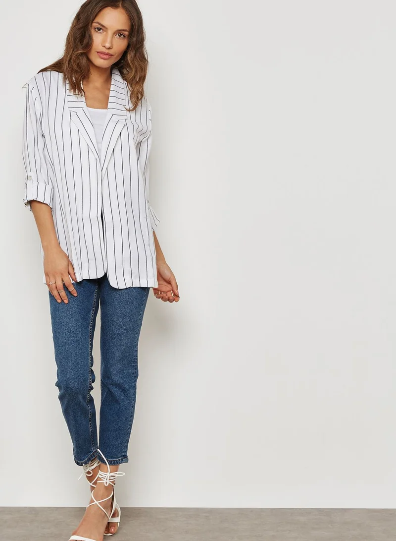 NEW LOOK Dark Wash Crop Skinny Jeans