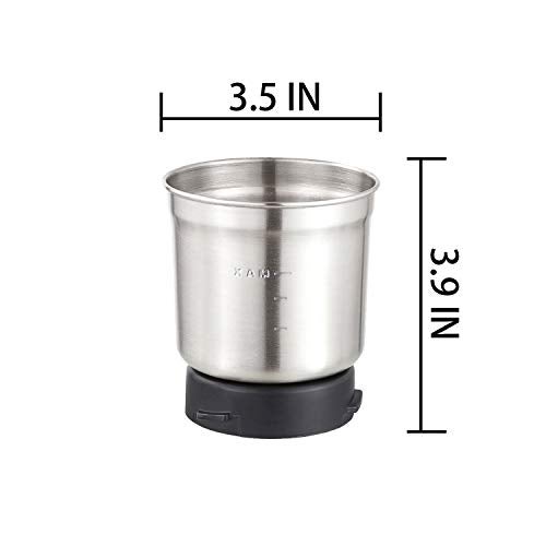 DR MILLS Removable Stainless Steel grinding cup For DR MILLS DM-7412N and DM-7412M - Image 4