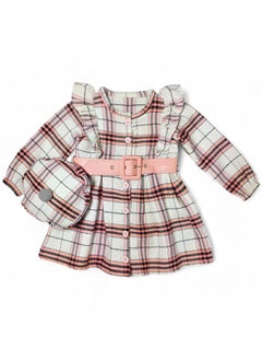 Baby girls dress + belt + hat - pzsku/Z10878850A787F99E2669Z/45/_/1730723839/a43bfc5c-e1a7-4525-aaee-203768e9e506