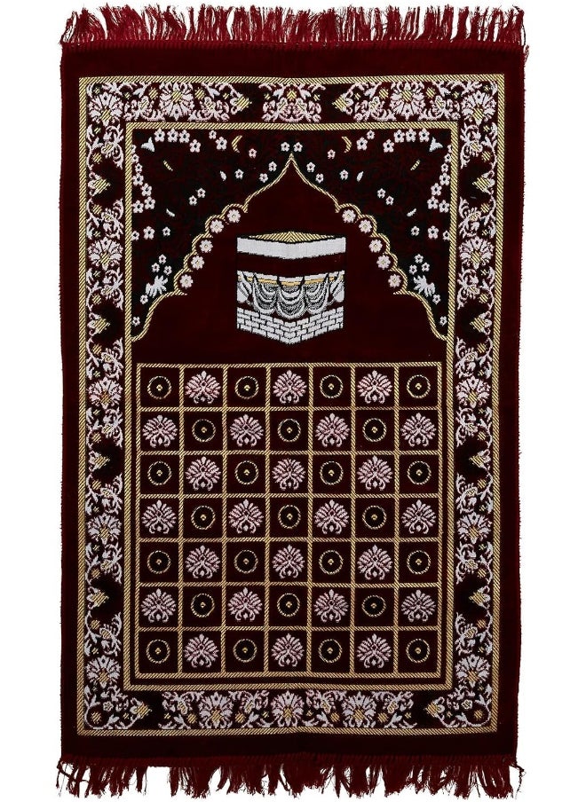 Alsaqer Turkey Muslim Prayer Mat, Musalla | Islamic Prayer Mat | Muslim Prayer Rug | Premium Design and Quality | Made in Turkey | Soft Touch with Cotton Padded Back (Multicolours) - pzsku/Z10878F6CA9310DB5648FZ/45/_/1726638278/488f0651-1e93-46d4-83b4-a5b85ca33bb3