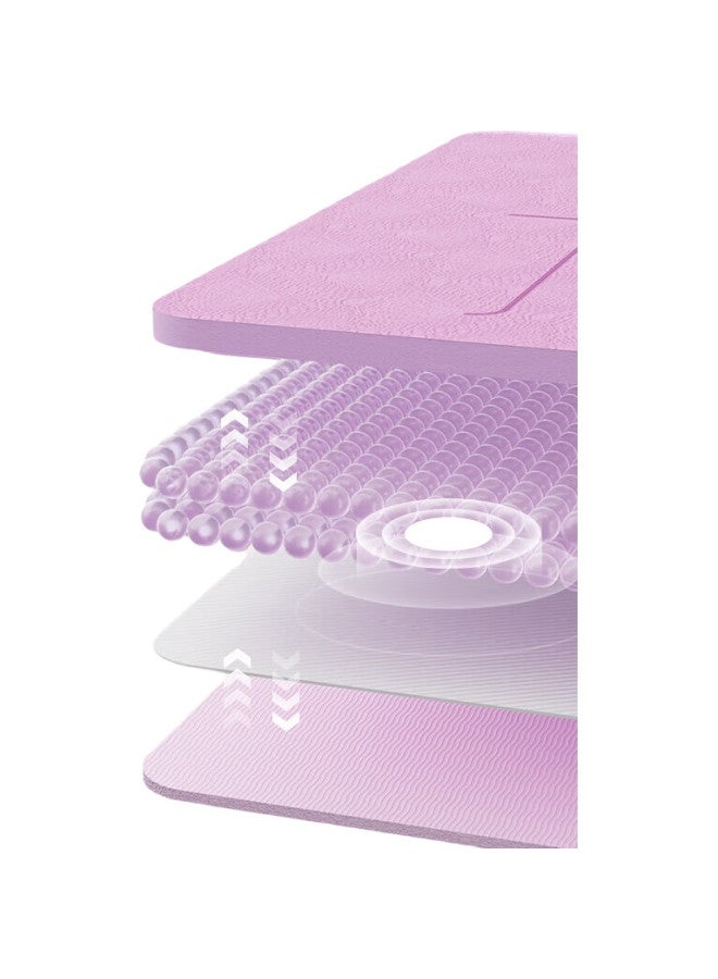 JD.com Jingzao Yoga Mat, Large Size Fitness Mat, Extra Wide And Long, Non-Slip, 200*100Cm, Exercise Training Mat, 8Mm Thick, Green - Image 2