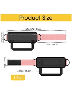 FLYROAD Ankle Straps (2 Pack) | Ankle Straps for Pullers, Adjustable Comfort Gym Ankle Straps for Kickbacks, Glute Training, Leg Extensions, Curls, Hip Abduction Training, Gym Ankle Straps for Pullers Accessories  - Image 4
