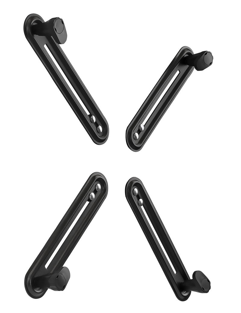 Mount-It! Non-VESA Monitor Mount Adapter Kit â€“ Universal VESA Mount Adapter for 13â€“27 Inch LCD LED Screens, Converts to 75x75 & 100x100, Heavy Duty Steel Bracket for Desk - Image 1
