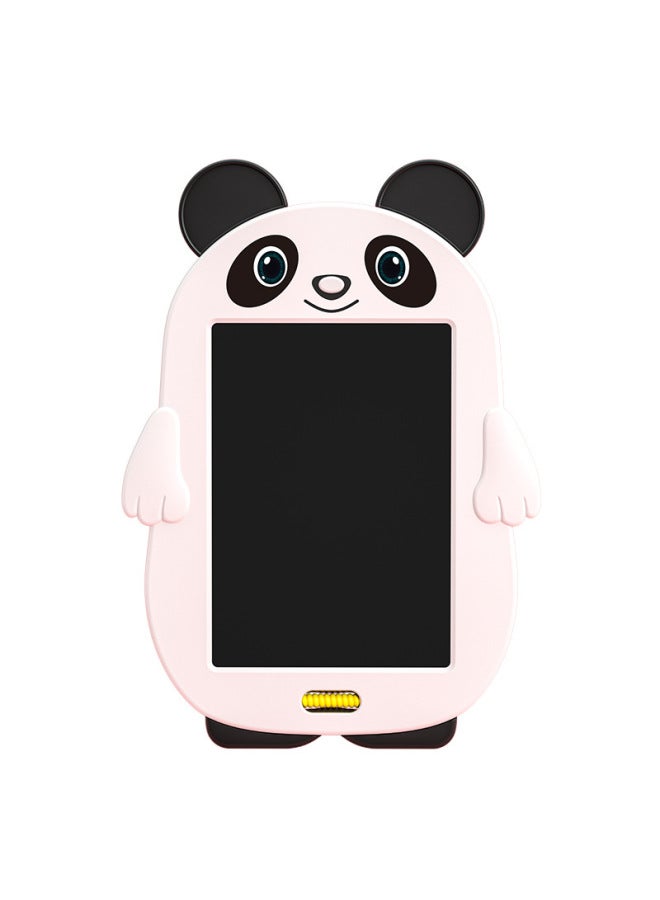 Cartoon Color Drawing Board 12 Zodiac Handwriting Board Children's Painting Graffiti Board Electronic Light Energy Small Blackboard Special-Color:White Panda  - Image 1
