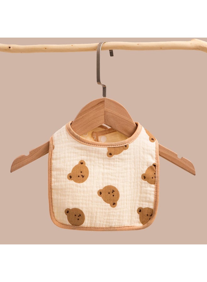 NIBEMINENT 100% Cotton Muslin Baby Bib - The Perfect Choice for Your Little One - Image 1