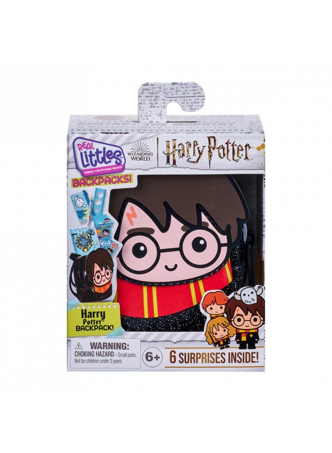 REAL LITTLES Harry Potter Wizarding World Backpack with 6 Micro Stationery Surprises Inside! 4 to Collect - Harry Potter, Hermione Granger, Ron Weasley and Hedwig - Styles May Vary - Image 3