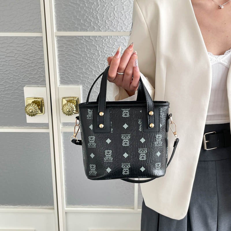 Trendy Macaron Bucket Bag for Women, Shoulder & Crossbody Handbag - Image 4