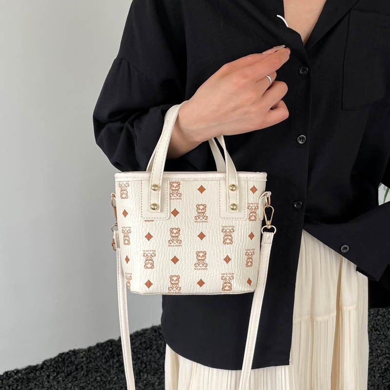 Trendy Macaron Bucket Bag for Women, Shoulder & Crossbody Handbag - Image 2
