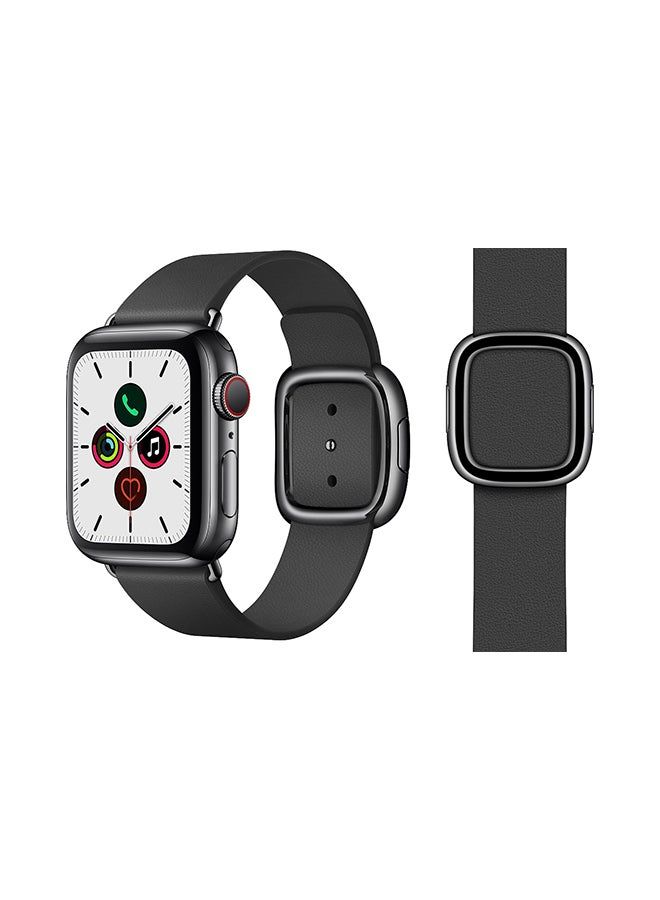 vesus Stylish Band For Apple Watch Series 5/4/3/2/1 Black