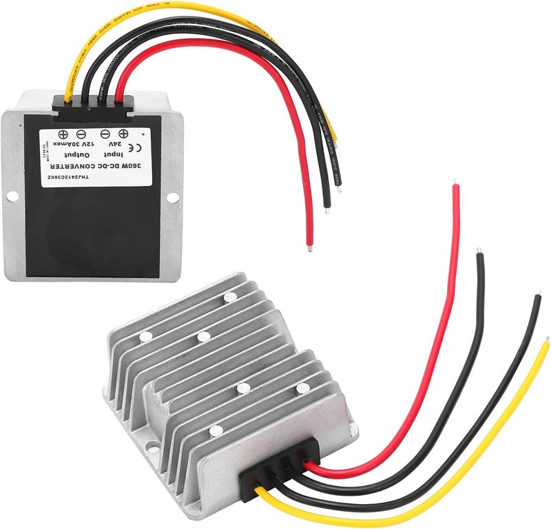 DC to DC Converter 24V to 12V 30A 360W High Efficiency Voltage Regulator Power Supply Module for Automotive LED Solar Systems - Image 4