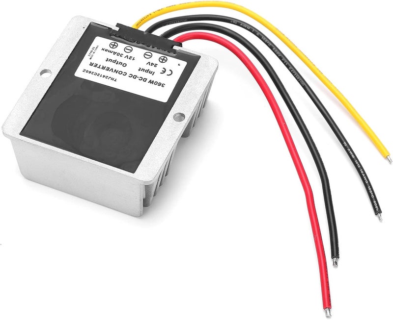 DC to DC Converter 24V to 12V 30A 360W High Efficiency Voltage Regulator Power Supply Module for Automotive LED Solar Systems - Image 2