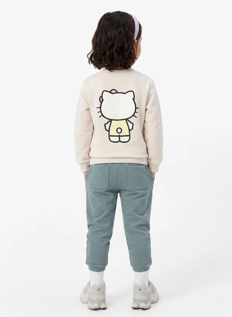 Sanrio  Kids Hellow Kitty Sweatshirt And Sweatpants for Women | Best Price UAE