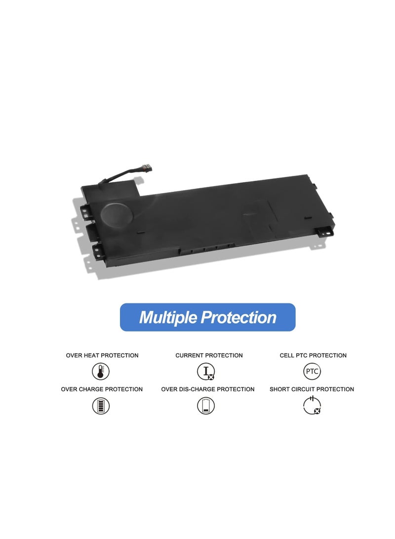 Terabyte 11.4V 90Wh VV09XL Laptop Battery Compatible for HP ZBook 15 G3 G4 Mobile Workstation Series HSTNN-DB7D HSTNN-C87C 808398-2B1 808398-2C1 808452-001 - Image 4