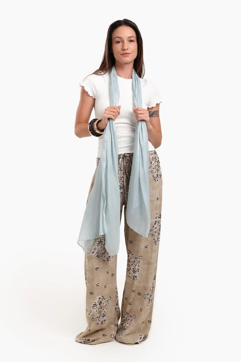 Carina Organza Crinkle Scarf - Image 2