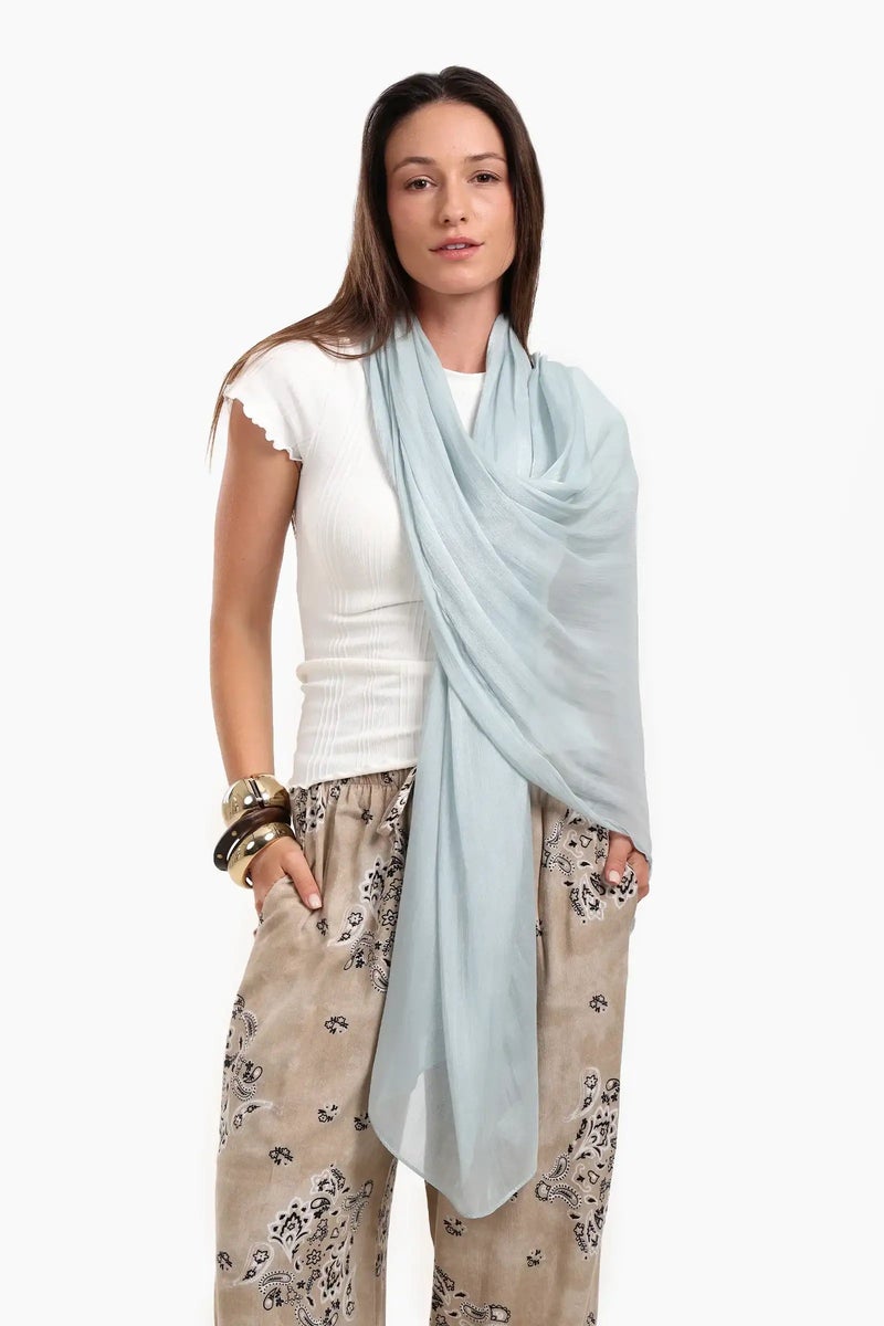 Carina Organza Crinkle Scarf - Image 1