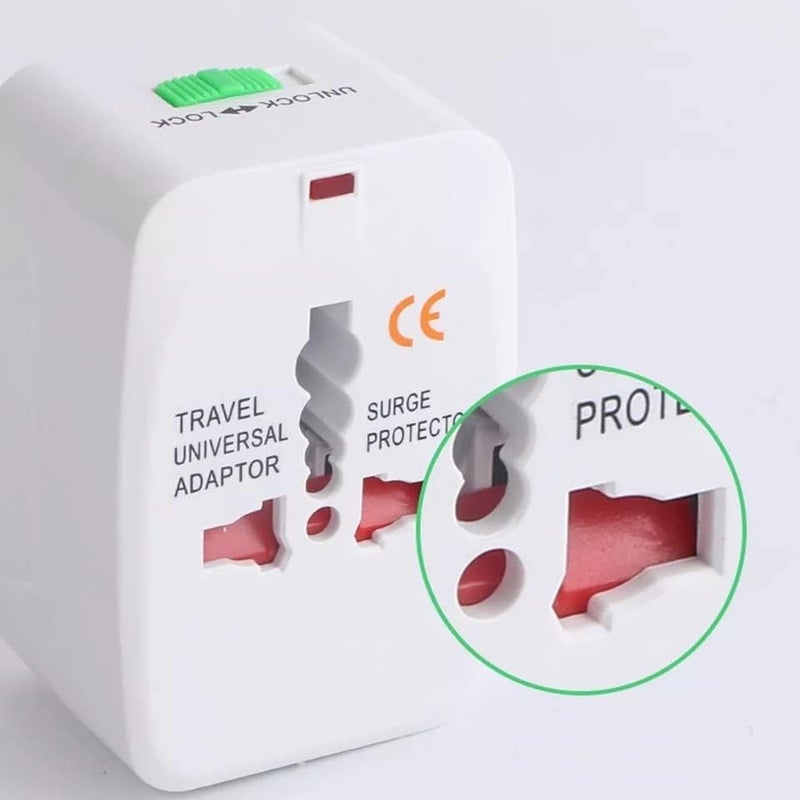 COOFANDY Universal Portable Worldwide Adapter International Charger All in One Worldwide Universal Travel Adapters Compatible with Smart Phone Laptop Mobile Camera Tablet - Image 4