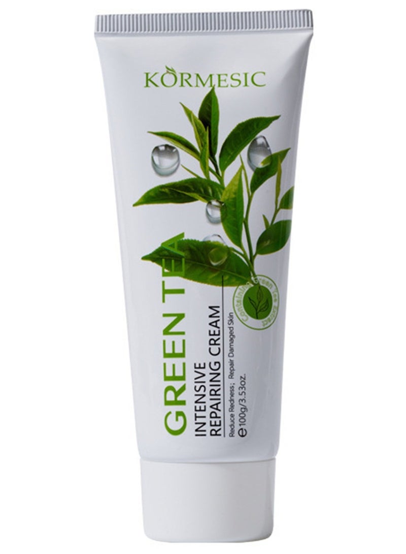 Kormesic 2pcs كريم الشاي الأخضر-100g مضادات الأكسدة & كريم الوجه الترطيب - Image 1