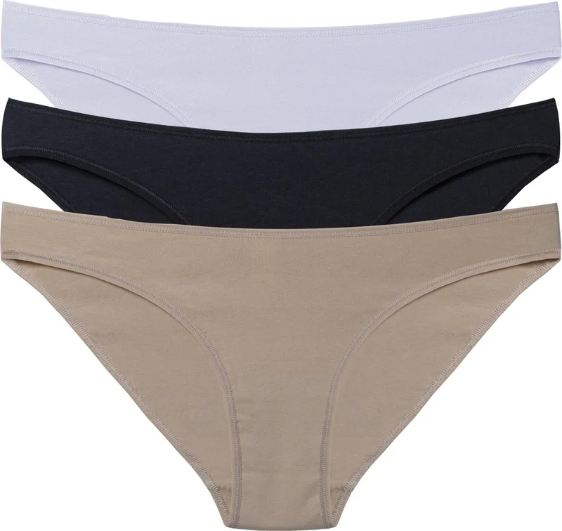 Magic Form 333 - Plain Combed Fabric 3 Pack Normal Panties