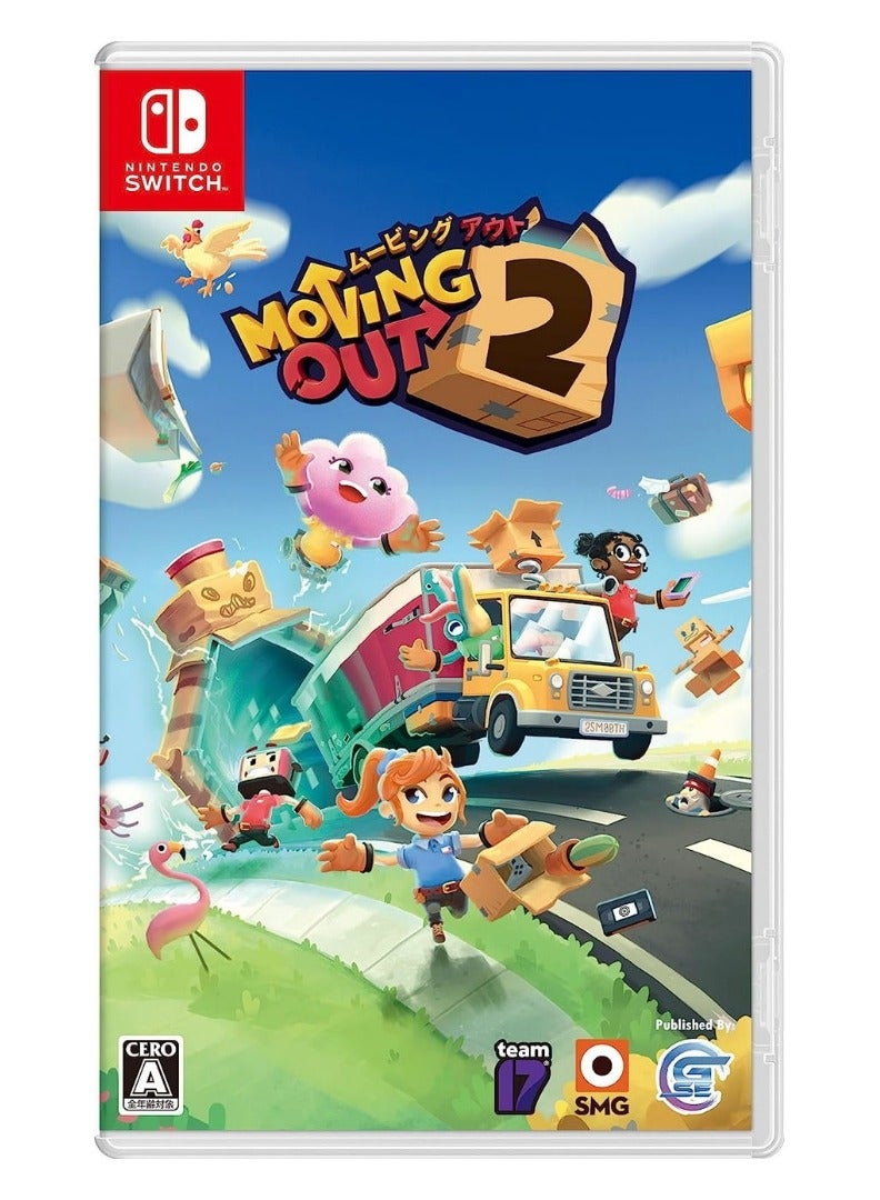 سويتش 0 Moving Out 2 إصدار Nintendo Switch  لعبة محاكاة نقل تعاونية - Image 1