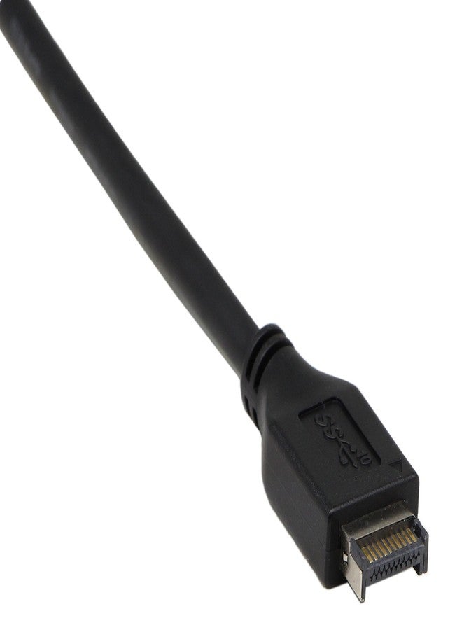 zdyCGTime(50cm Type E Male USB 3.1 Front Panel Header to USB-C Type-C Female Extension Cable with Panel Mount Screw - Image 5
