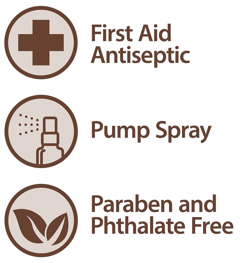 Globe 3 Pack Globe Hydrogen Peroxide 3 First Aid Antiseptic Topical Solution USP Spray Bottle 2 Fl Oz Convenient Pump Spray Bottle - Image 2