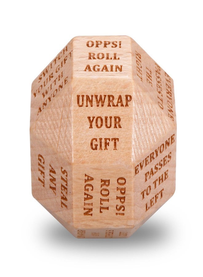 NUBARKO Santa Swap Gift Exchange Game Dice Exchange Gifts Family Gag Gifts for Christmas Party Christmas Party Stocking Stuffers for Women Men Funny White Elephant Gifts for Adults Women Exchange Dice Game - Image 1