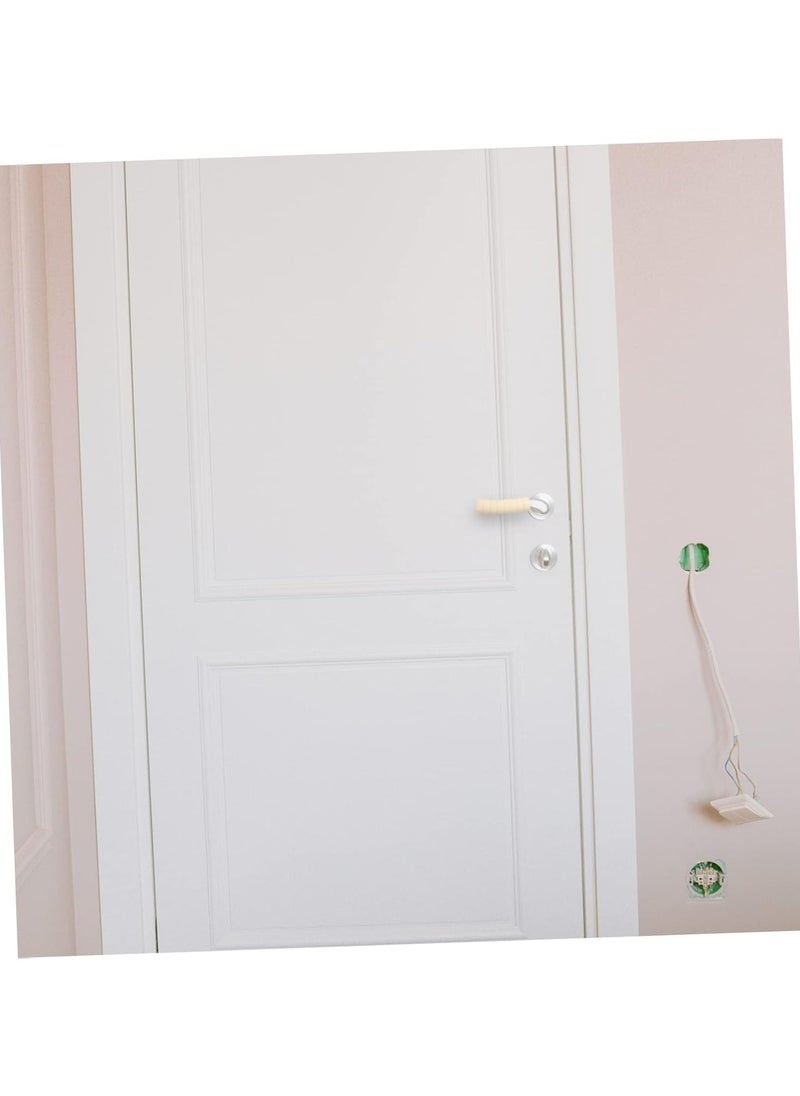 Oasisgalore 10 Pack EVA Foam Door Handle Protectors - Beige, Anti-Collision, Child Safe  - Image 3