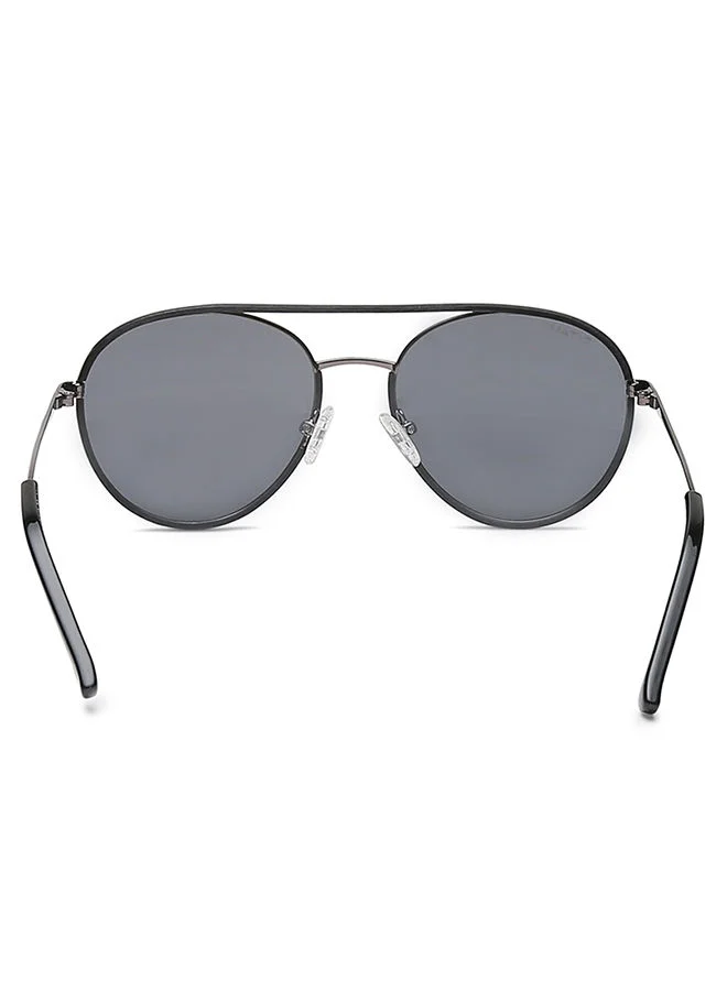 TITAN Black Round Men Sunglasses