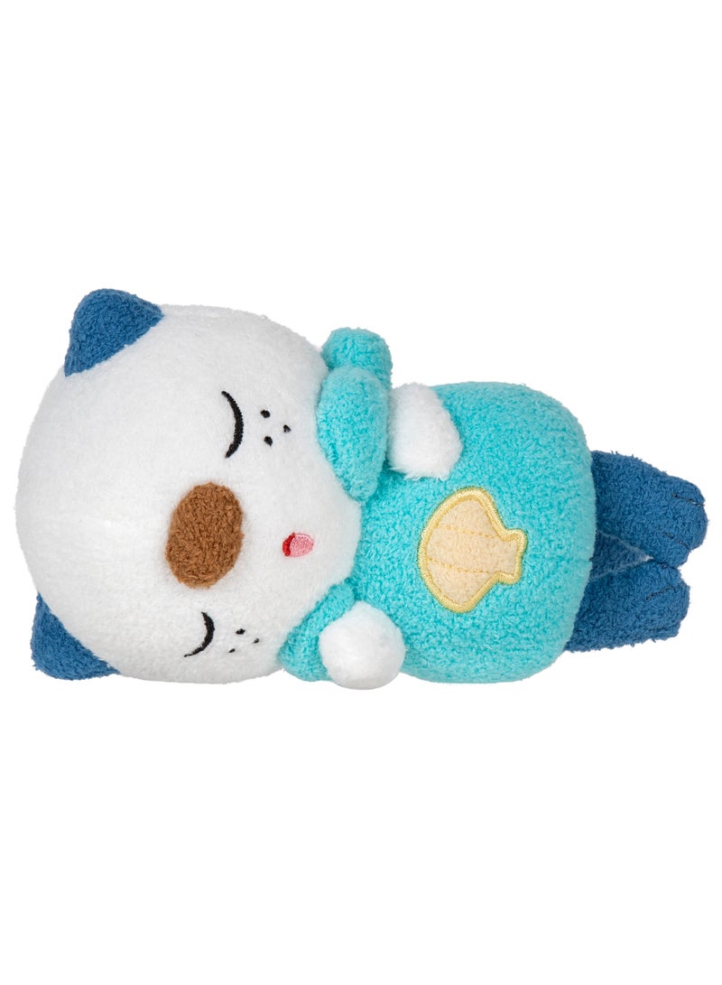 Pokemon Sleeping Plush 5-Inches, Assorted 1 Piece (Style & Color May Vary) | Cyndaquil, Rowlet, Oshawott & Pikachu | Collectible Plush Toy | Soft Toy | Gift for Kids and Adults - Image 4
