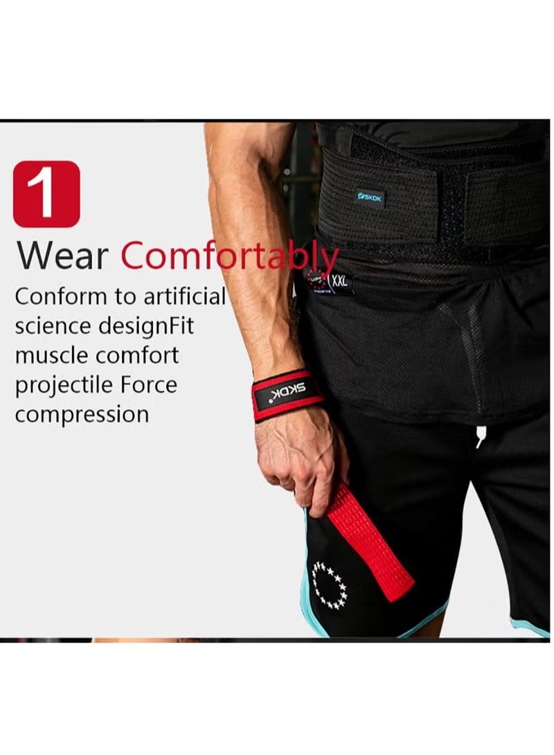 SKDK Lifting Wrist Straps For Improved Grip Free size centimeter - Image 2