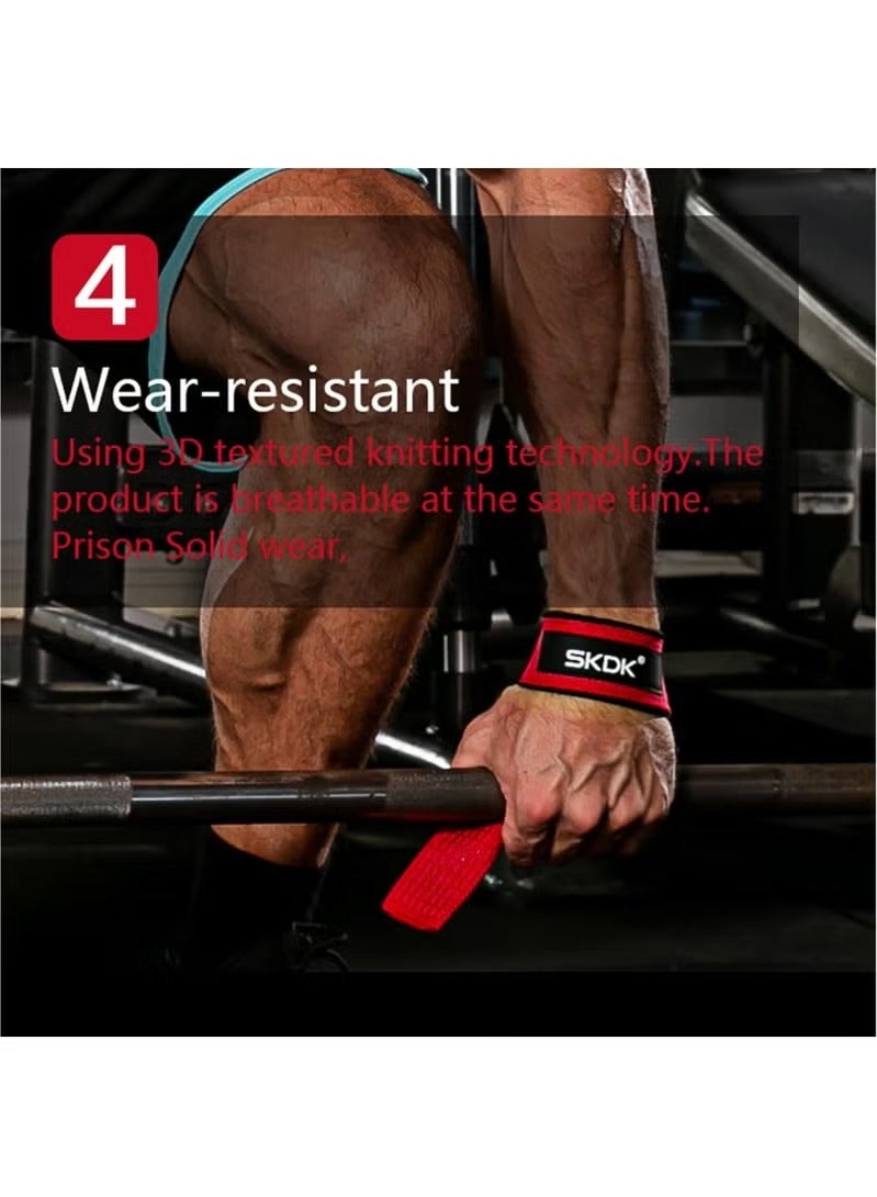 SKDK Lifting Wrist Straps For Improved Grip Free size centimeter - Image 5