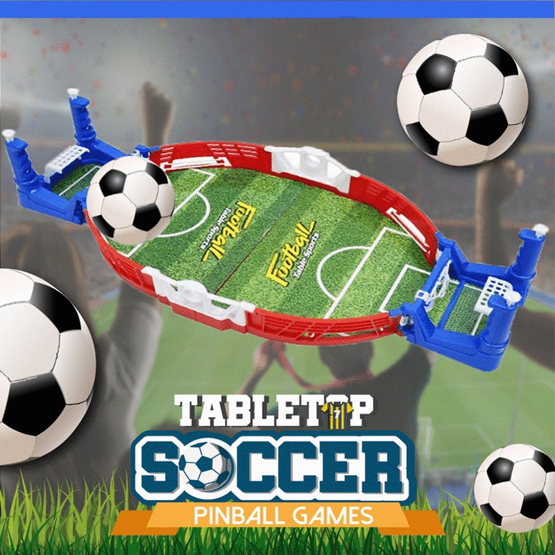 Tabletop Soccer Pinball Games Mini Desktop Soccer Game Parent-Child Interactive Game Board Games for Adults Children - Image 3