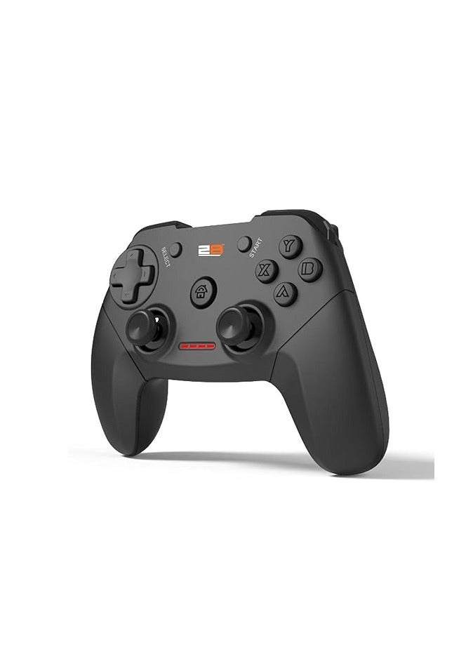 2B Wireless Single Gamepad Turbo Dual Vibration 3 in one (PC- PS3) - Black Shell GP076 - Image 2