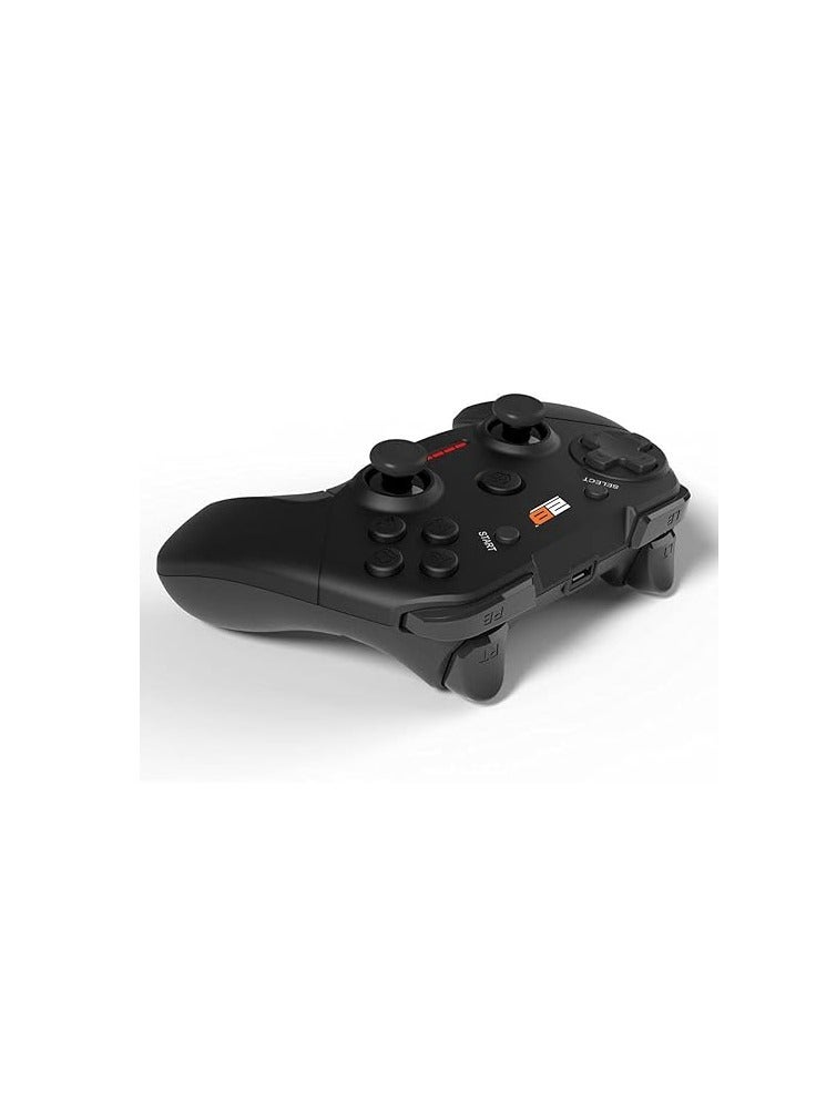2B Wireless Single Gamepad Turbo Dual Vibration 3 in one (PC- PS3) - Black Shell GP076 - Image 5