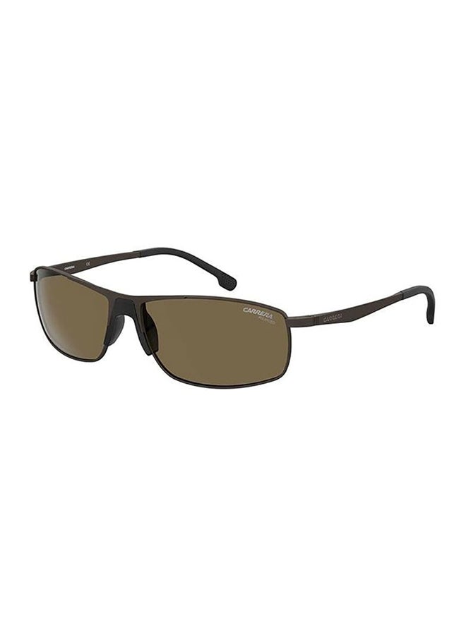 Carrera Men's Polarized Rectangular Sunglasses - 716736306001 - Lens Size: 60 Mm - Image 1