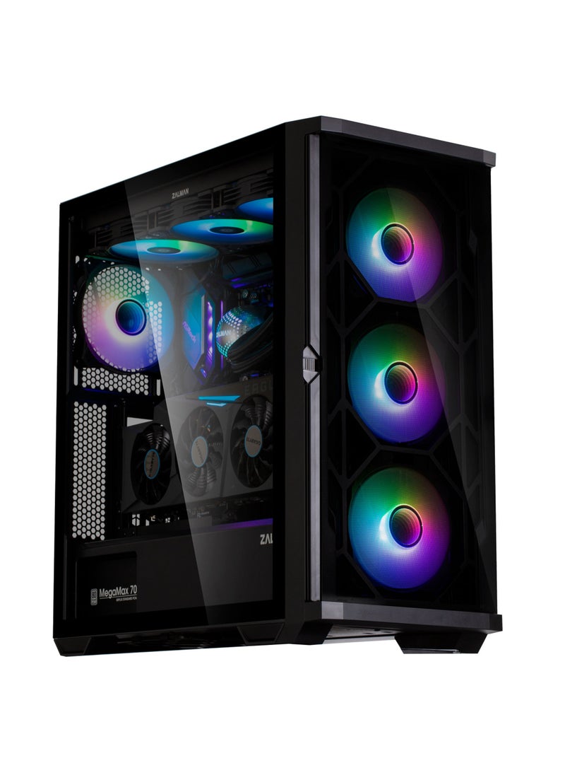 ZALMAN Zalman Z10 Duo Gaming Computer Case Black  - Image 1