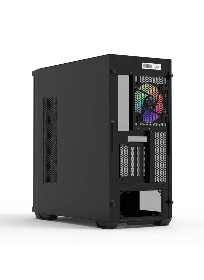 ZALMAN Zalman Z10 Duo Gaming Computer Case Black  - Image 4